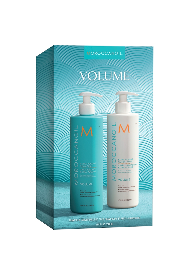 Комплект Duo: Шампоан - 500 мл + балсам - - Без обем Moroccanoil