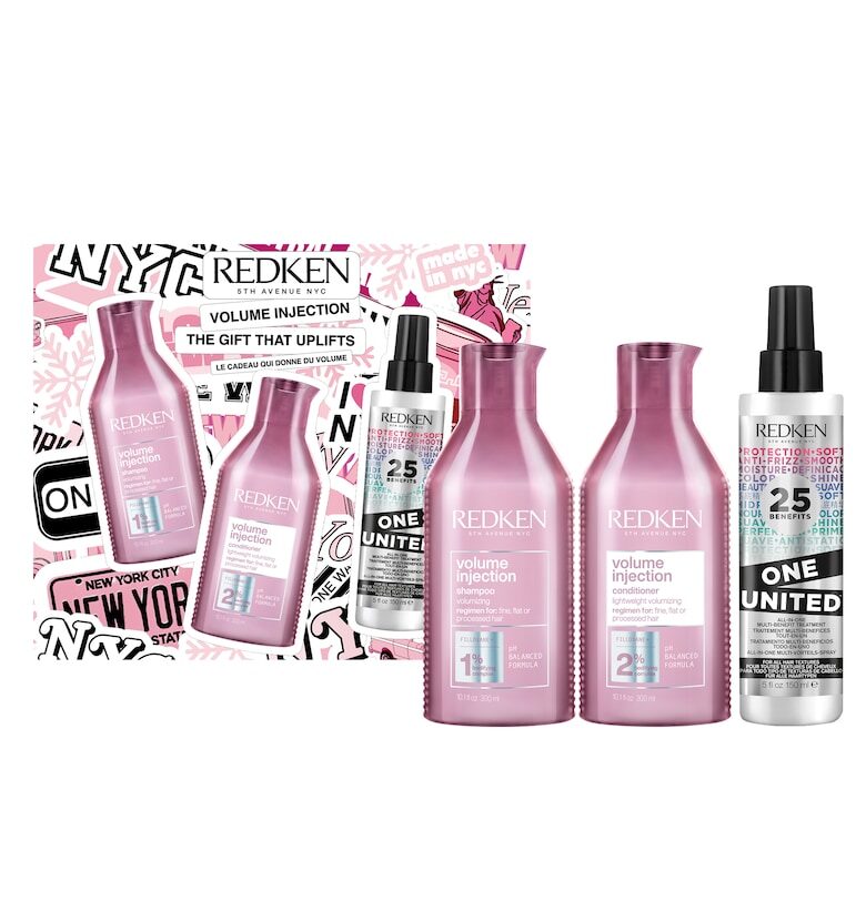 Комплект  Professional Routine: Шампоан 300 мл + Балсам 300 мл + Грижа без отмиване - Без обем Redken