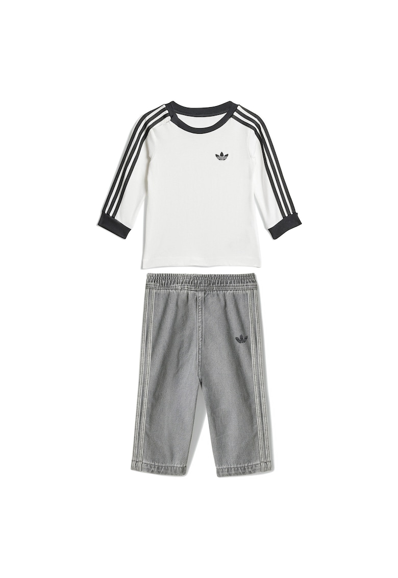 Комплект Блуза и панталони с щамповано лого - 62-68 СМ adidas