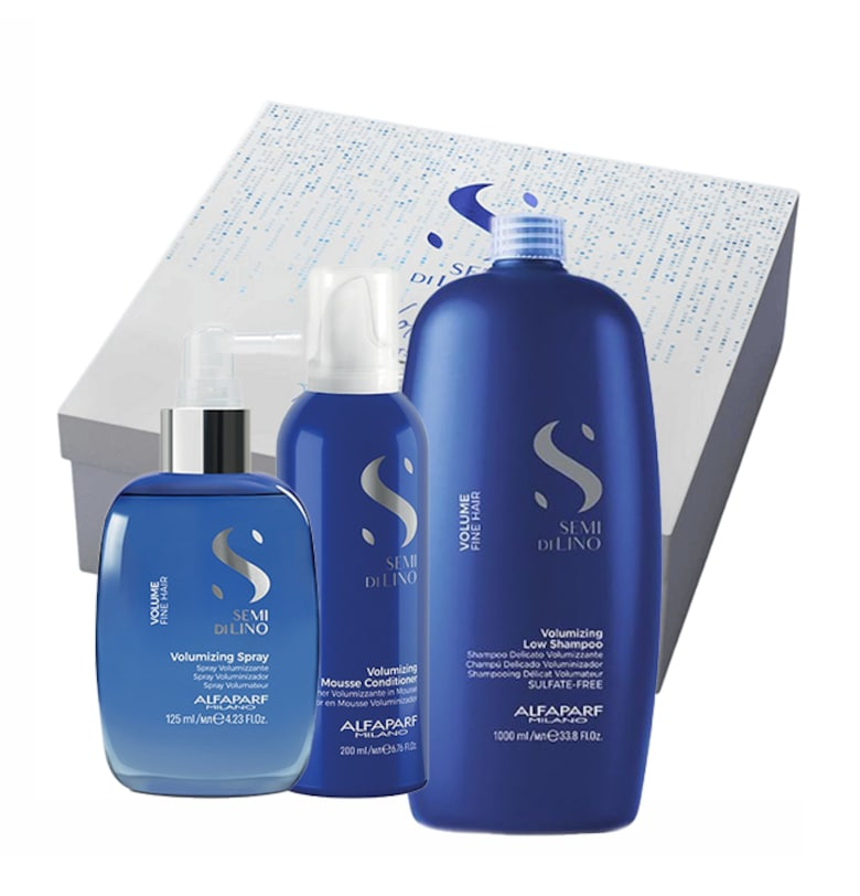 Комплект за обемна коса  Volume Magnifying - Шампоан 1000 мл - Балсам-пяна 200 мл - Спрей 125 мл Alfaparf Milano
