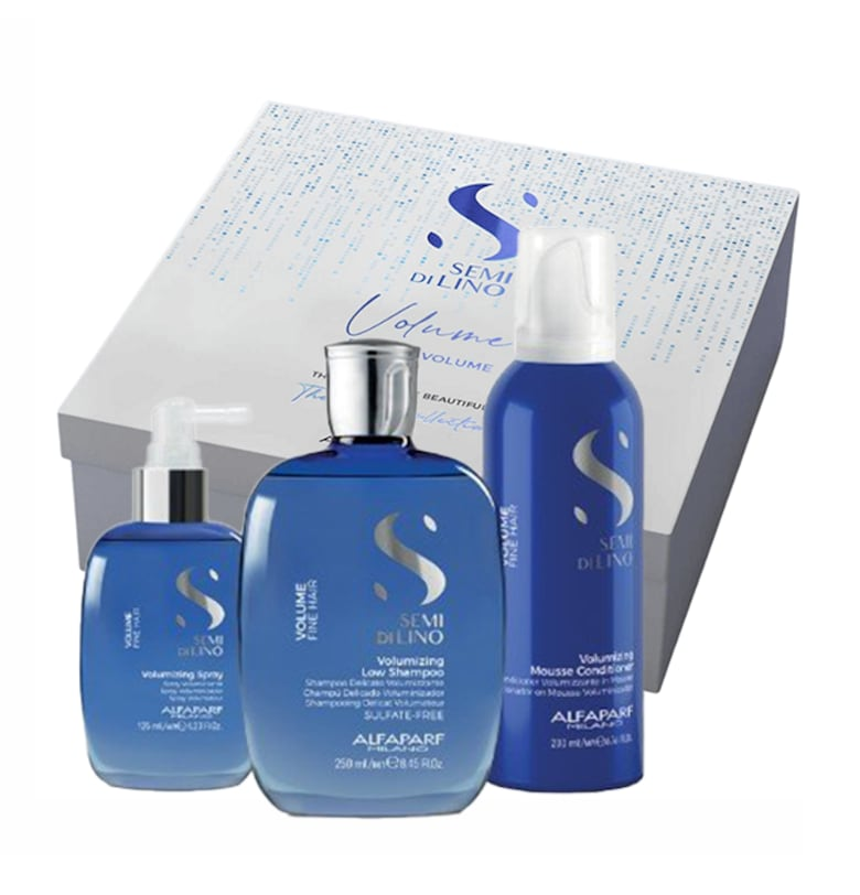 Комплект за обемна коса  Volume Magnifying - Шампоан 250 мл - Балсам-пяна 200 мл - Спрей 125 мл Alfaparf Milano