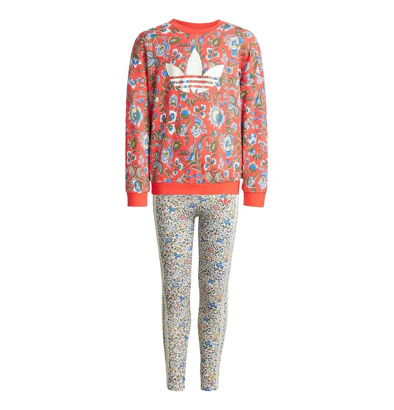 Комплект от суичър и клин adidas