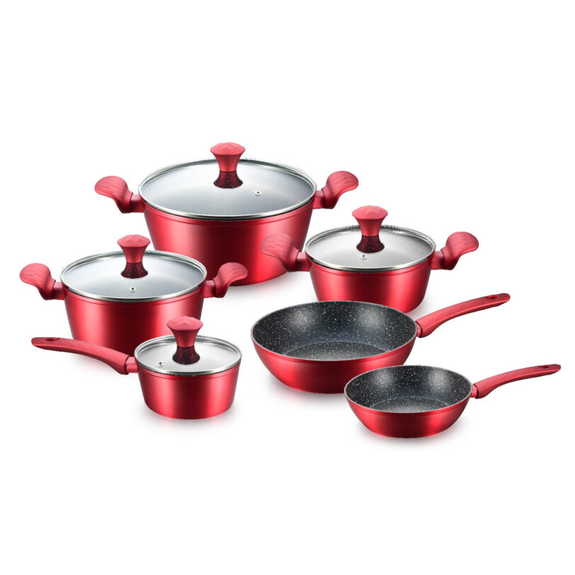 Комплект тенджери и тигани Royalty Line FD10