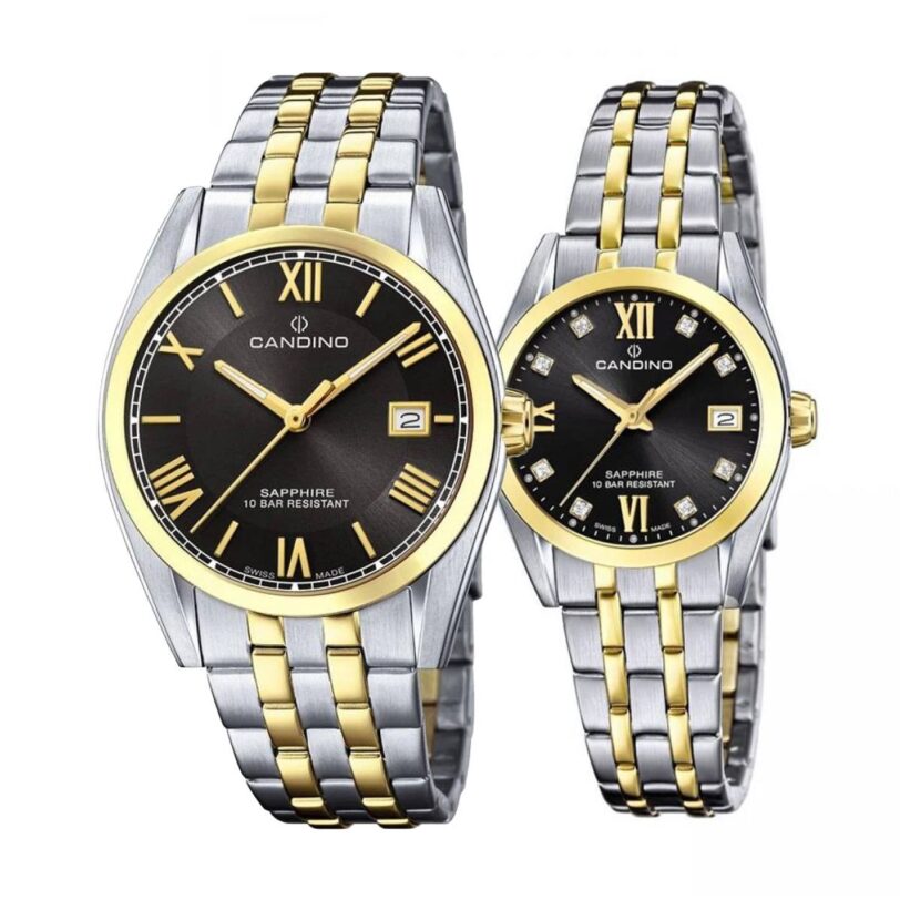 Комплект часовници за двойки Candino C4702/D-C4704/D - Подарък