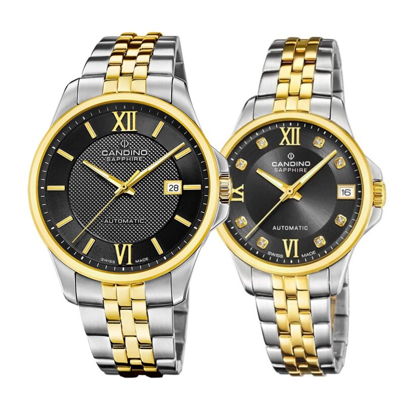 Комплект часовници за двойки Candino C4769/4-C4771/5 - Подарък