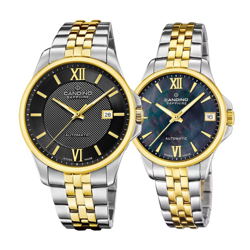 Комплект часовници за двойки Candino C4769/4-C4771/7 - Подарък