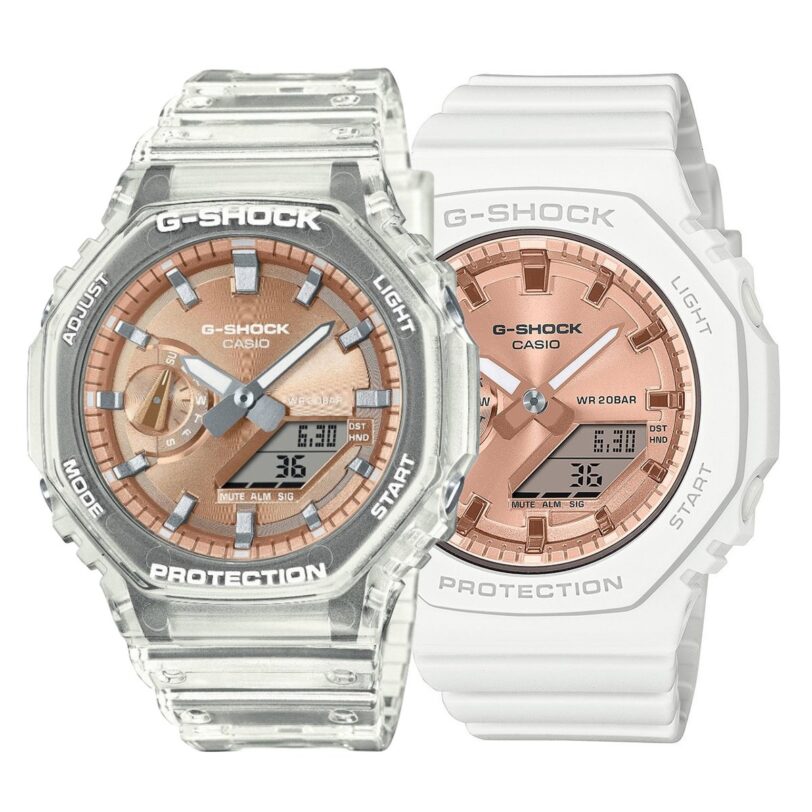 Комплект часовници за двойки Casio G-Shock GA-2100BM-7A5ER-GMA-S2100MD-7AER - Подарък