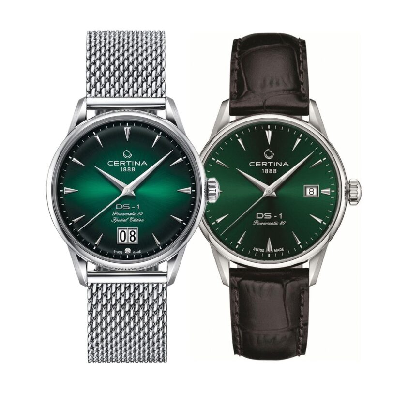 Комплект часовници за двойки Certina DS-1 C029.426.11.091.60-C029.207.16.091.00 - Подарък