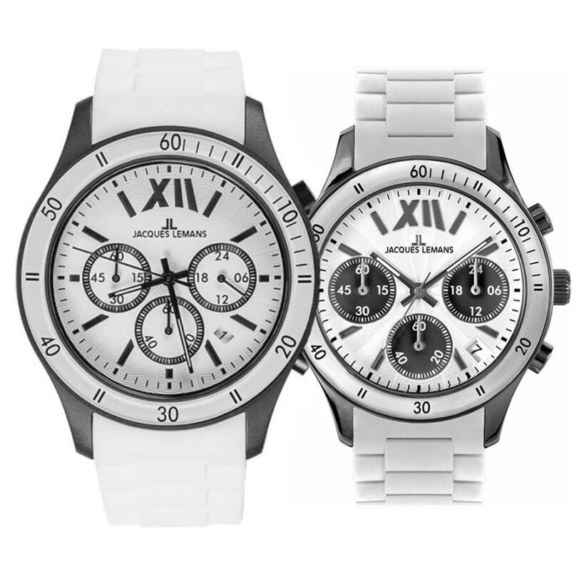 Комплект часовници за двойки Jacques Lemans 1-1586P & 1-1587 P - Подарък