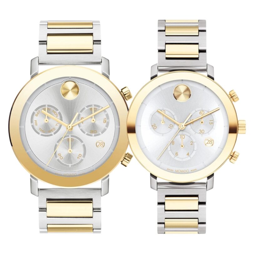 Комплект часовници за двойки Movado Evolution 3600888-3600885 - Подарък