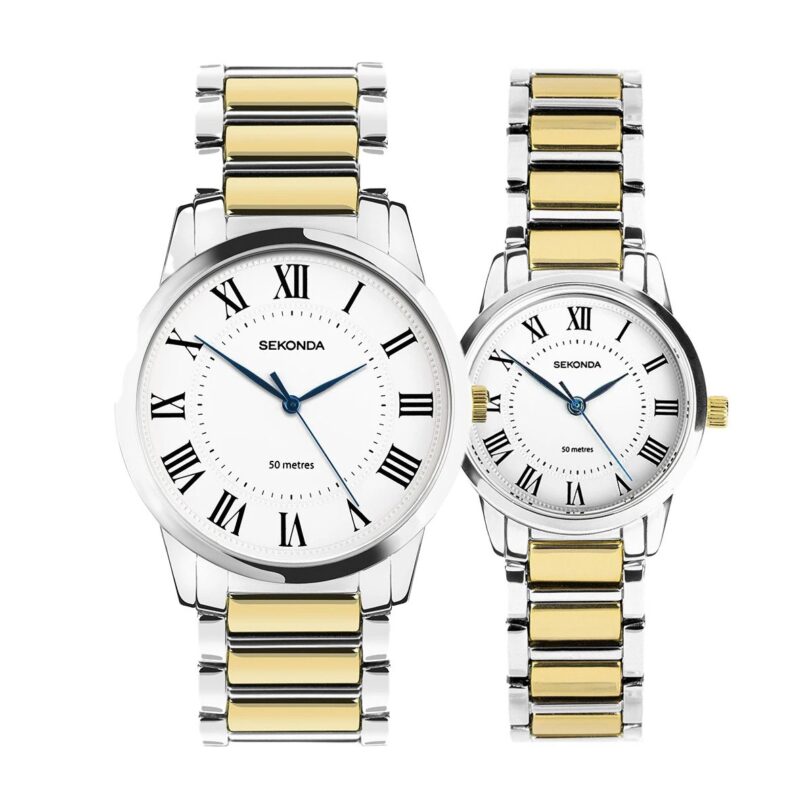 Комплект часовници за двойки Sekonda S-30248.00-S-40682.00 - Подарък