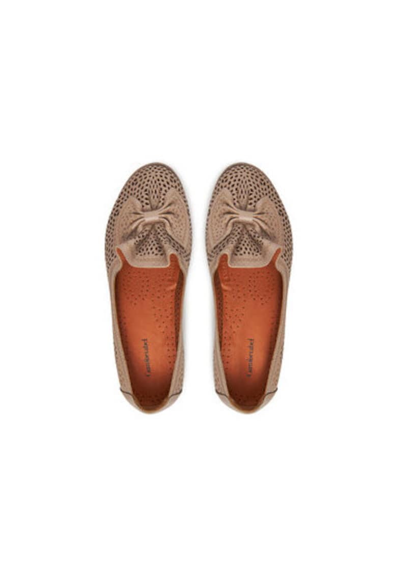 Комфортни балерини - 830036-09 - Естествена кожа - Кафяви - Кафяв Comfortabel