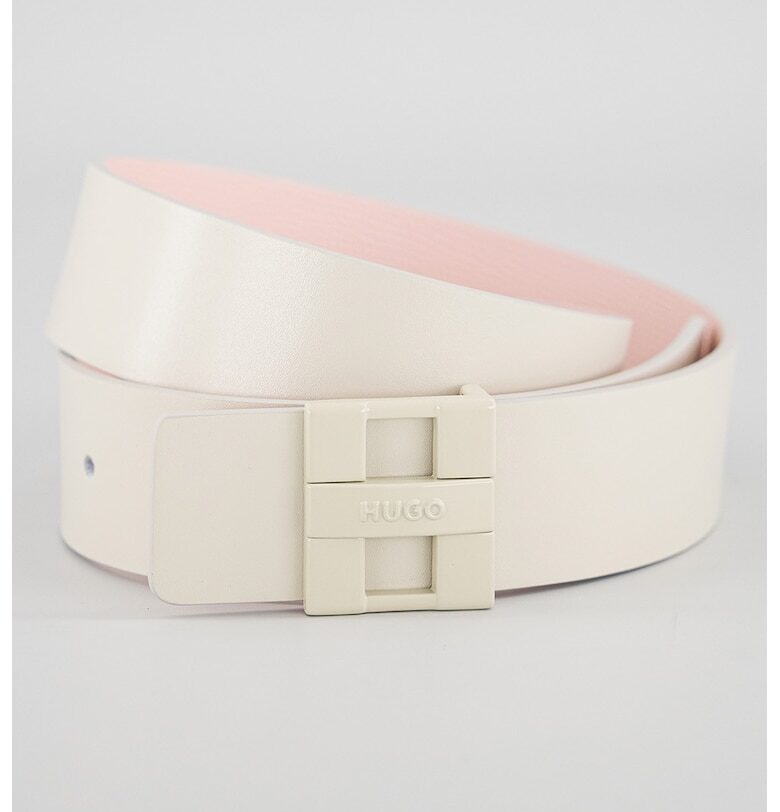 Конвертируем кожен колан - Светло бежово HUGO