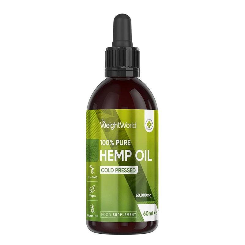 Конопено масло студено пресовано 1000 mg – Хормонален баланс