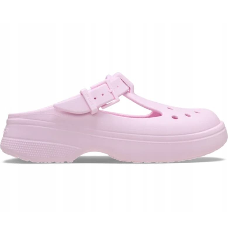 Крокс 210581 с релефно лого - Розово Crocs