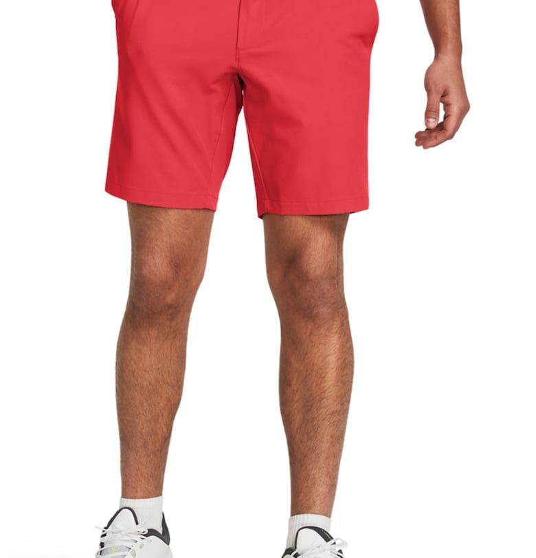 Къс голф панталон Drive със стеснен крачол - Корал Under Armour