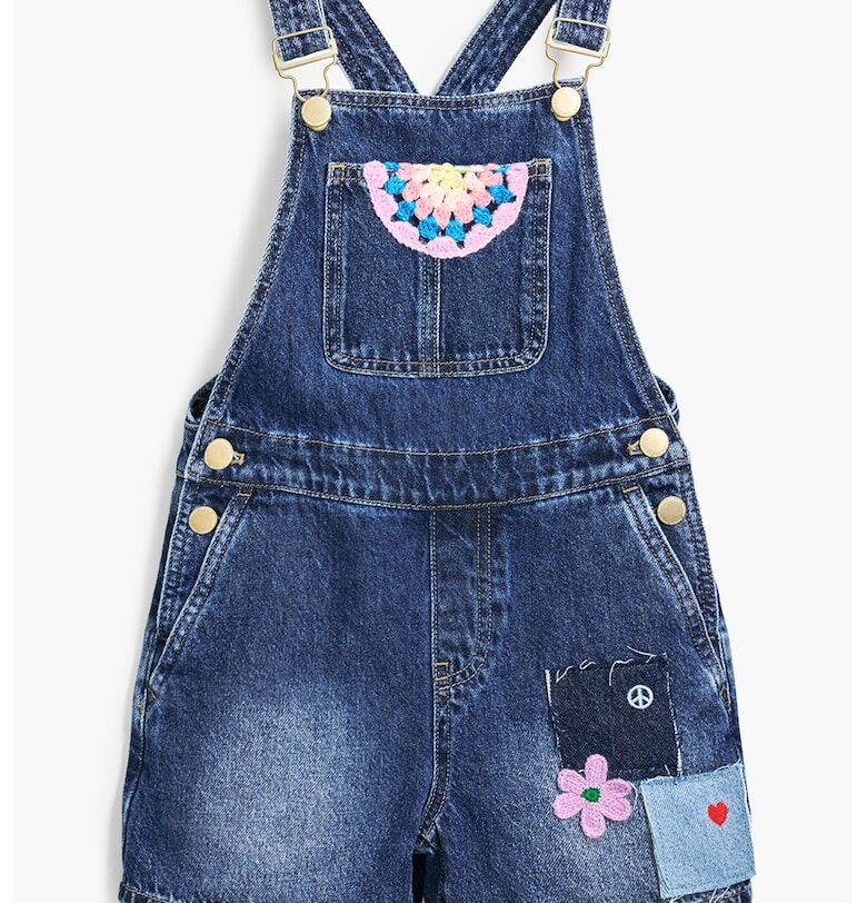 Къс дънков гащеризон - Тъмносин DESIGUAL