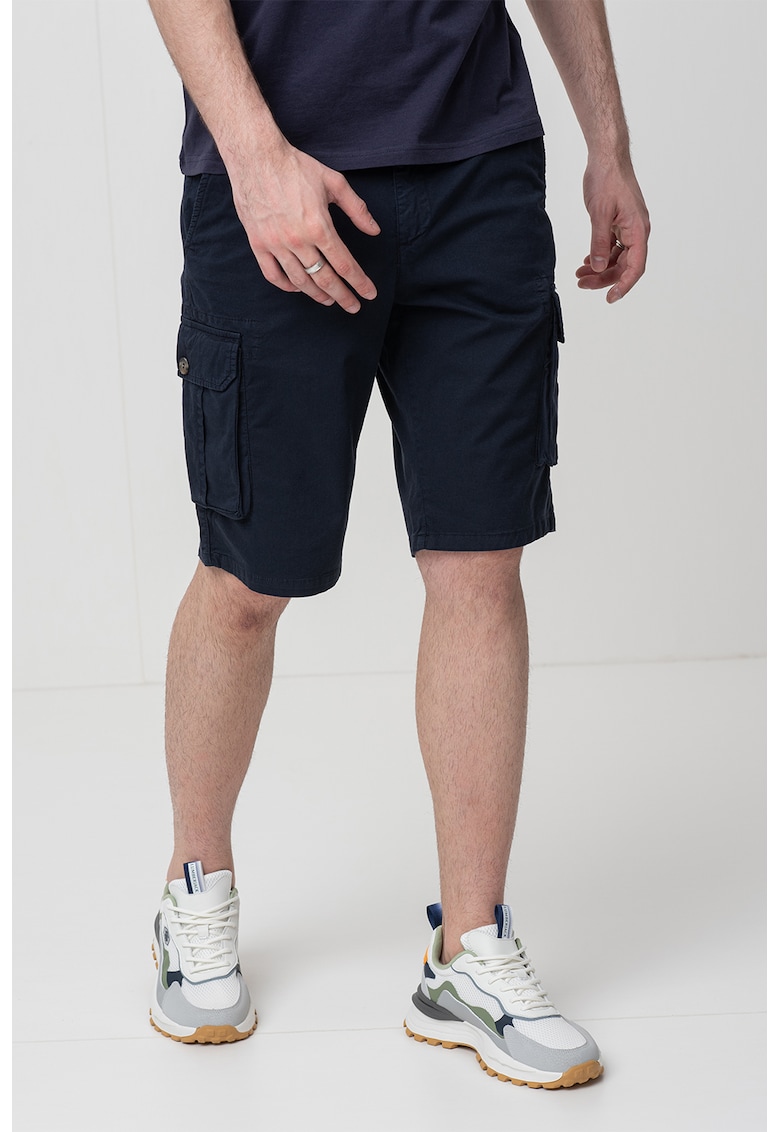 Къс карго панталон - Ултрамарин синьо Lumberjack