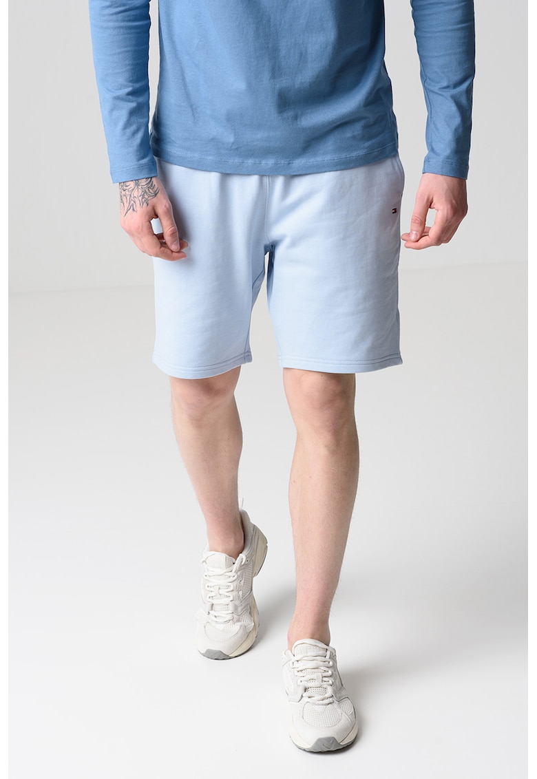 Къс панталон с връзка - Пастелносин Tommy Hilfiger