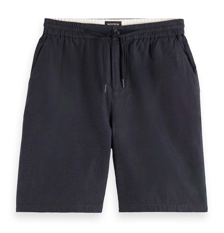 Къс панталон с връзка - Черен Scotch  Soda