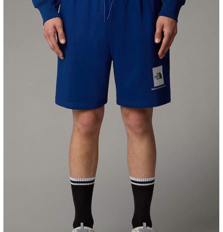Къс панталон с връзка и лого - Индигово синьо The North Face