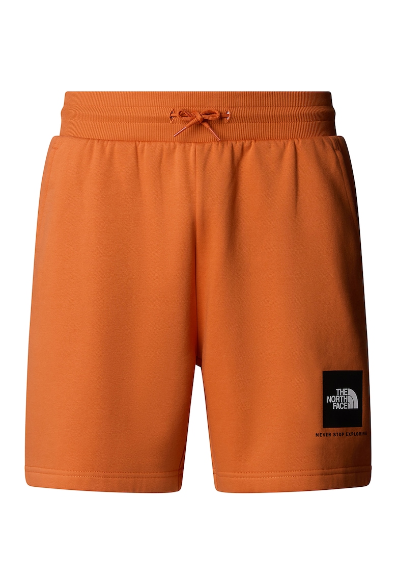 Къс панталон с връзка и лого - Тъмно оранжево The North Face