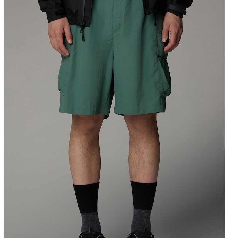 Къс панталон с джобове встрани - Тъмнозелен The North Face