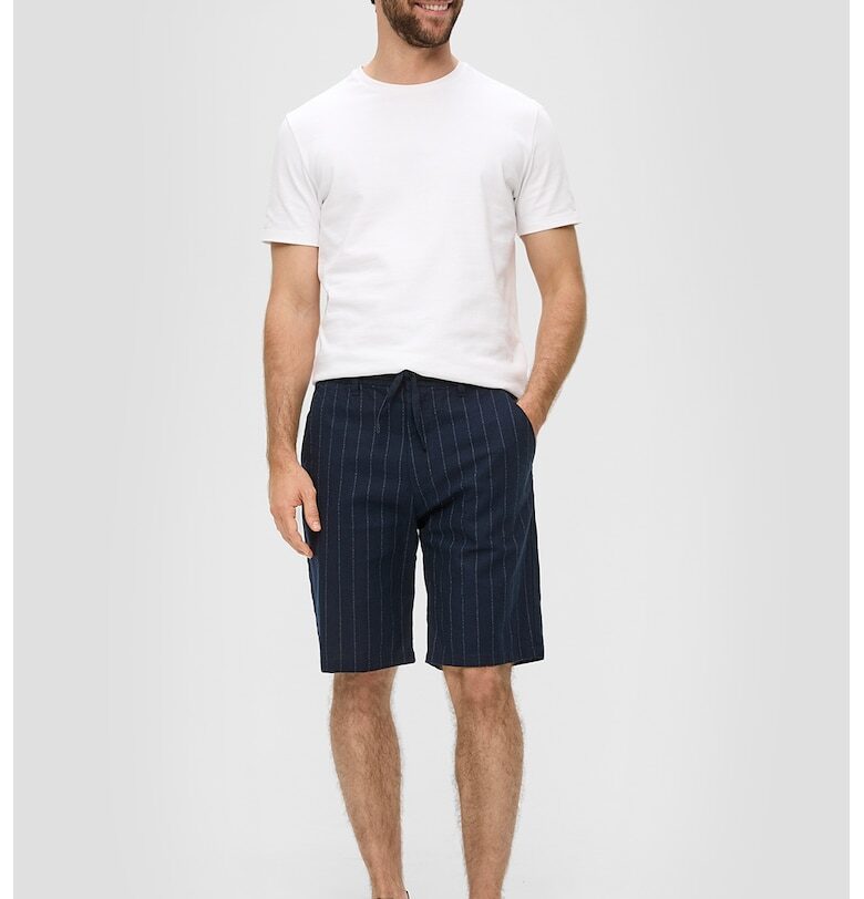 Къс панталон с лен и връзка sOliver