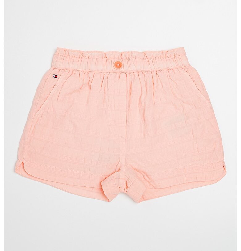 Къс панталон с памук - Светлорозов Tommy Hilfiger