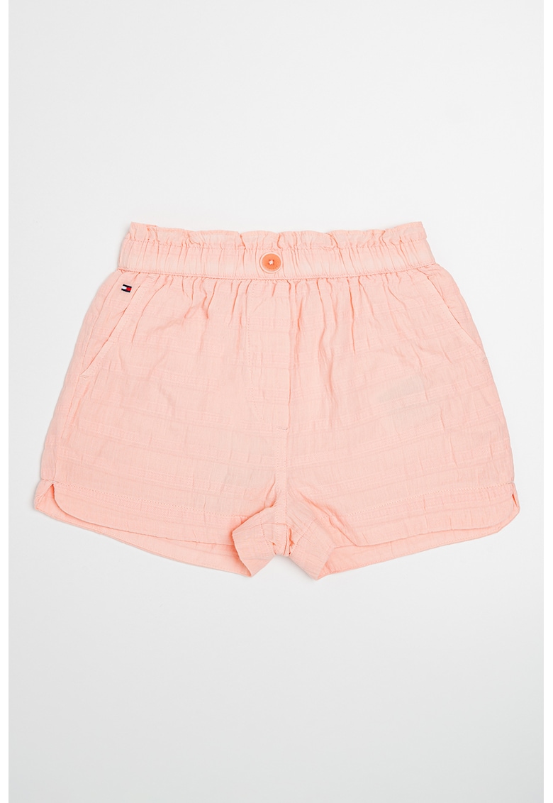 Къс панталон с памук - Светлорозов Tommy Hilfiger