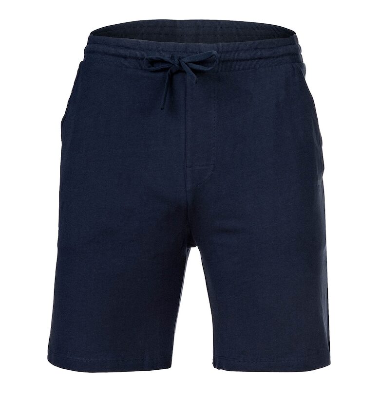 Къс панталон с памук и връзка - Син Joop
