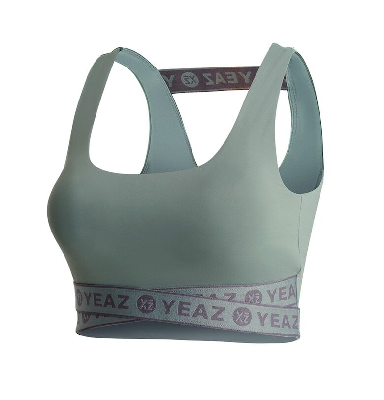 Къс спортен топ Revolute - Тюркоаз YEAZ