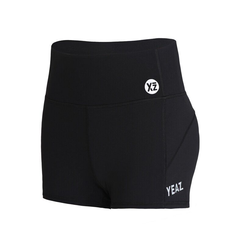 Къс фитнес клин Xoxo 29057 с висока талия - Черен YEAZ