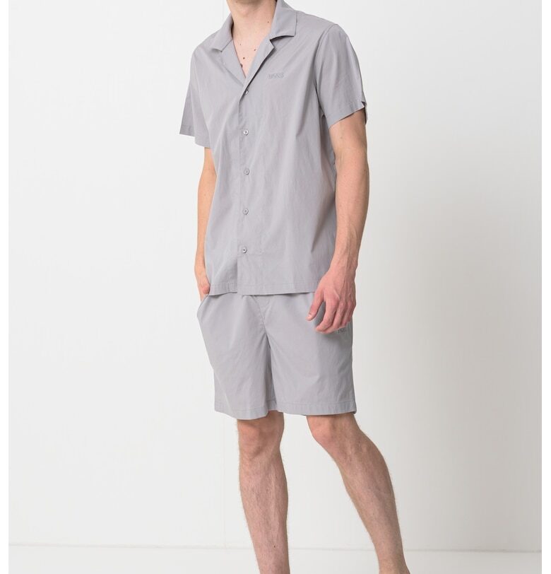 Къса пижама - Сив BOSS