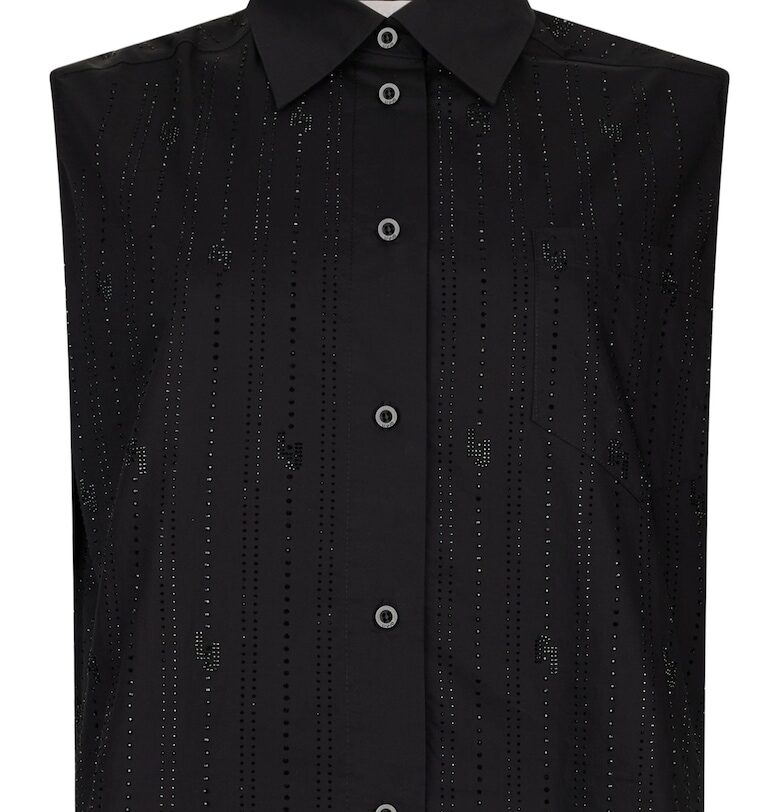 Къса риза без ръкави - Черен Liu Jo