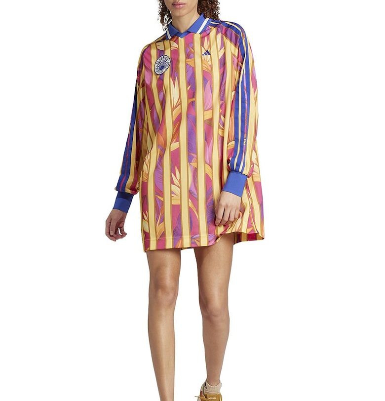 Къса рокля FARM Rio - Многоцветен adidas Sportswear