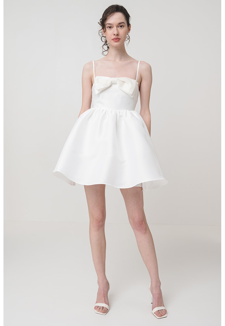 Къса рокля - Бял SELF-PORTRAIT