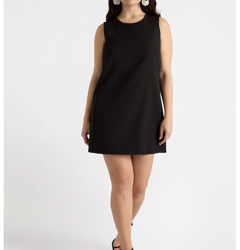 Къса рокля - Черен Fiorella Rubino