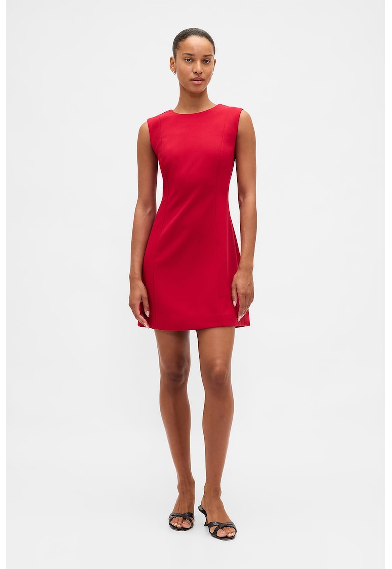 Къса рокля без ръкави - Червен GAP