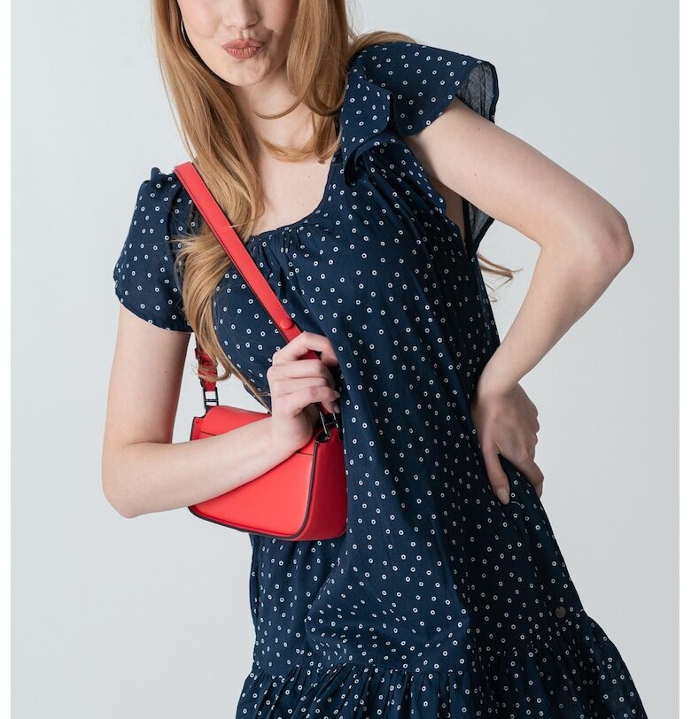 Къса рокля на точки - Тъмносин Pepe Jeans London