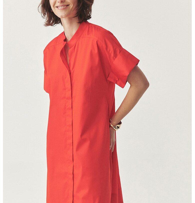 Къса свободна рокля - Корал Tatuum