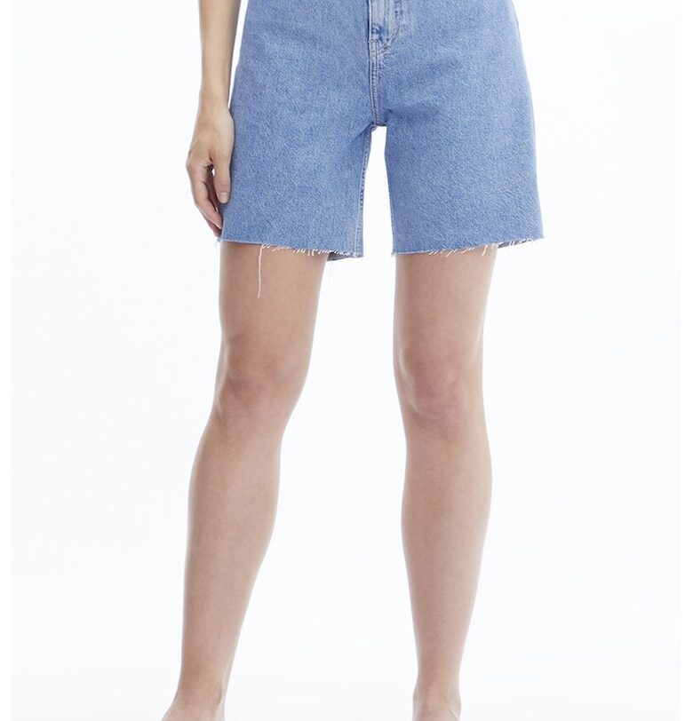 Къси дънки  9778 - Светлосин CALVIN KLEIN JEANS