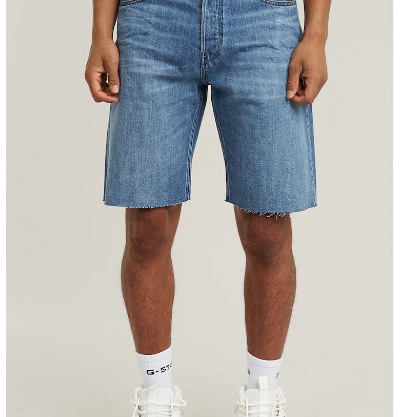 Къси дънки Dakota Denim Rise - Син меланж G-STAR