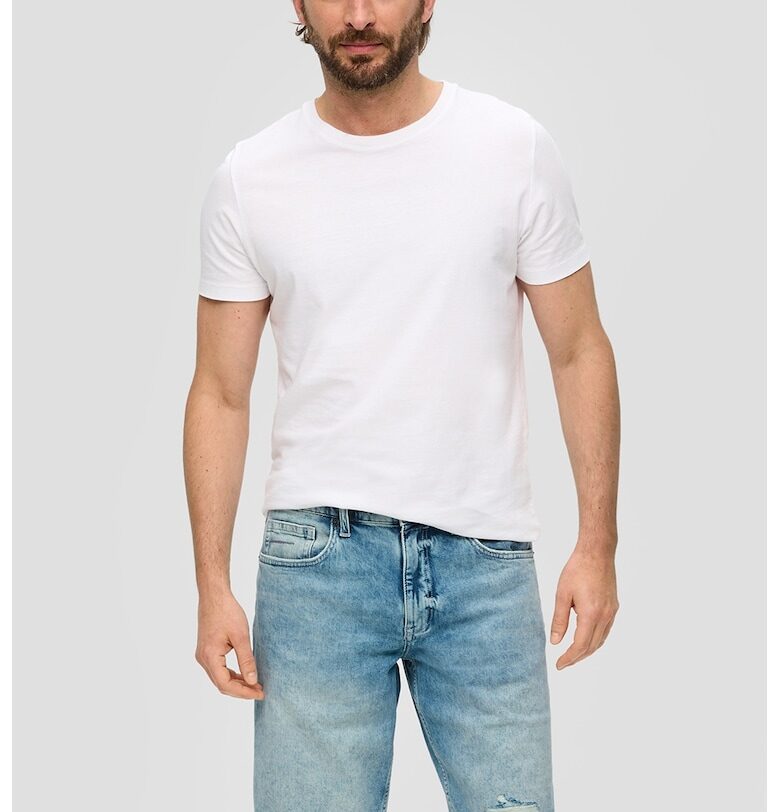 Къси дънки деграде - Светлосин sOliver