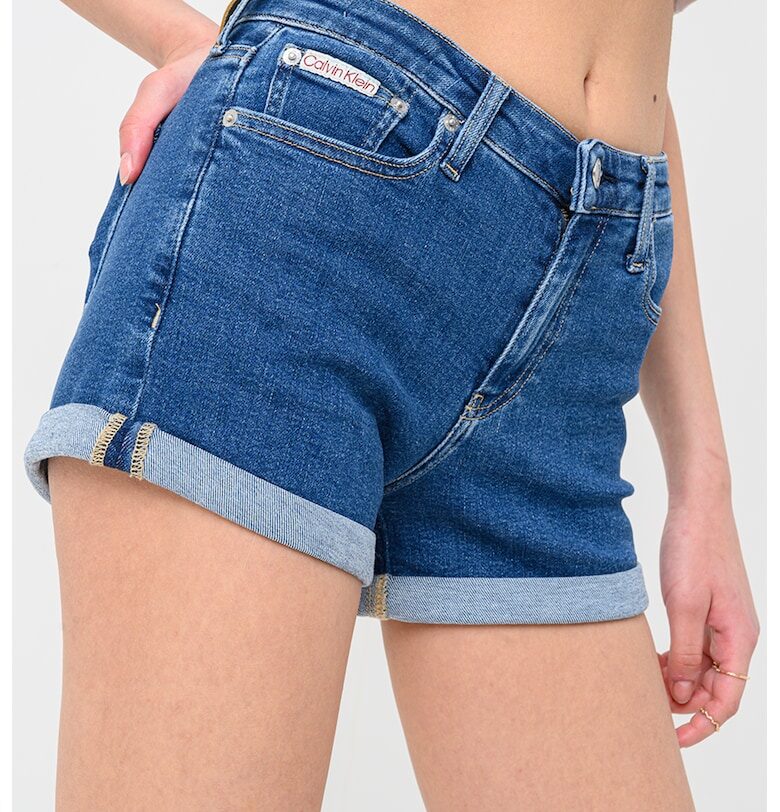Къси слим дънки CALVIN KLEIN JEANS