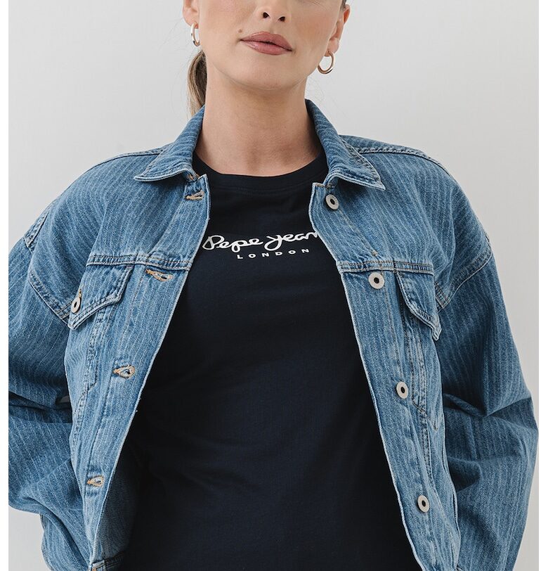 Късо дънково яке - Светлосин Pepe Jeans London