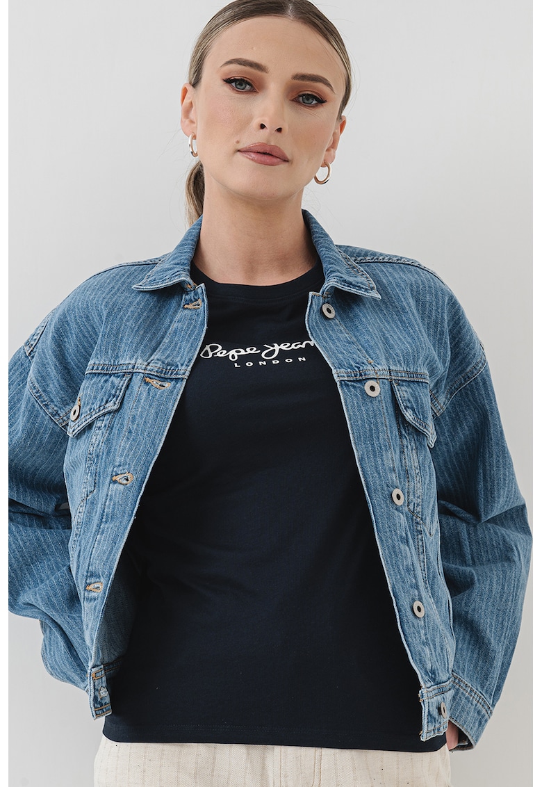 Късо дънково яке - Светлосин Pepe Jeans London