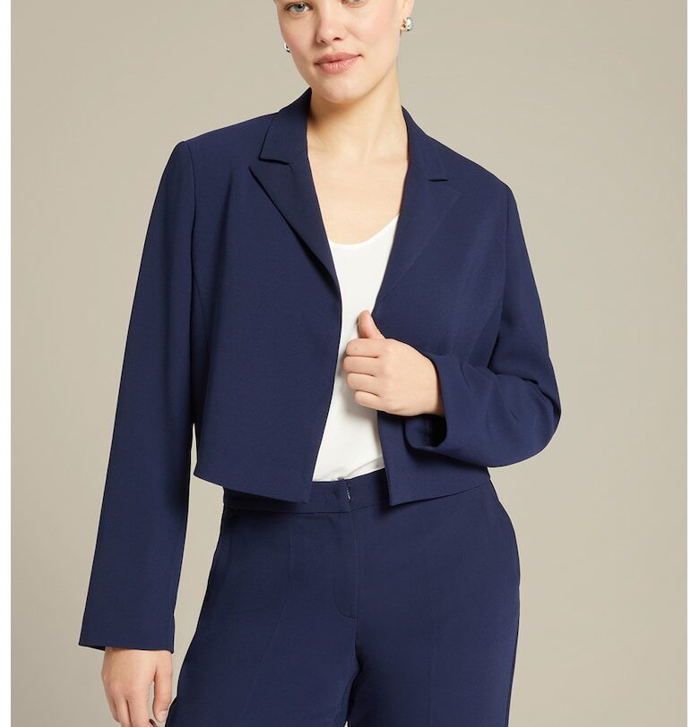 Късо сако - Тъмносин ELENA MIRO