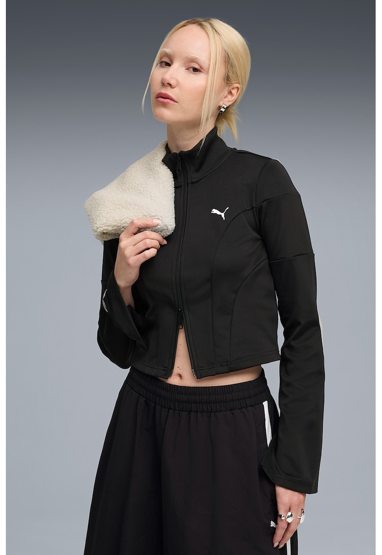 Късо слим яке - Черен Puma