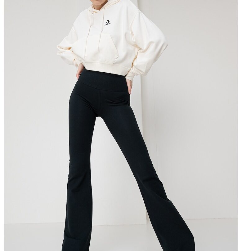 Късо худи Chuck Taylor с паднали ръкави - Крем Converse